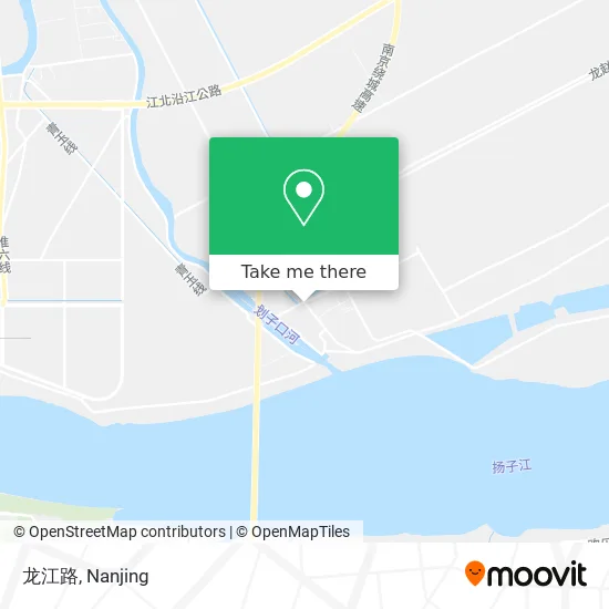 龙江路 map