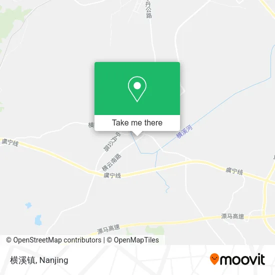 横溪镇 map