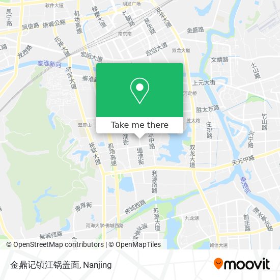 金鼎记镇江锅盖面 map