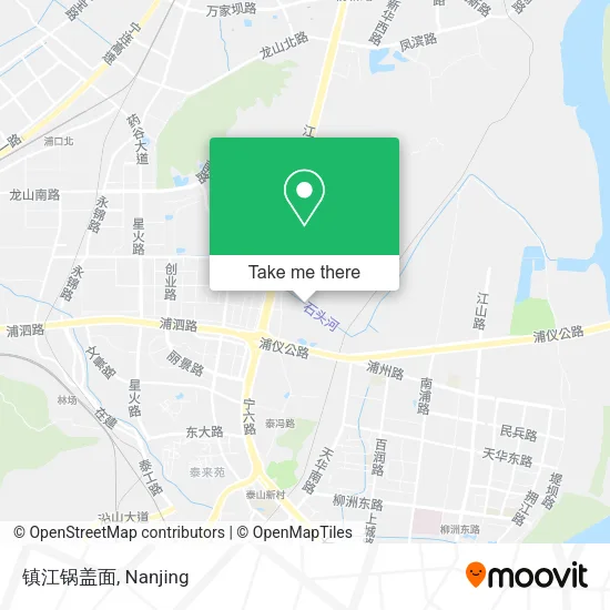 镇江锅盖面 map