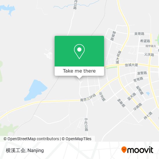 横溪工会 map