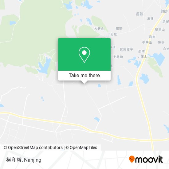 横和桥 map