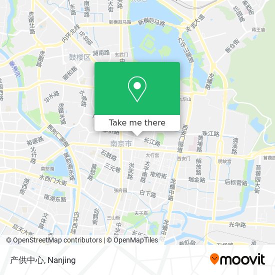产供中心 map