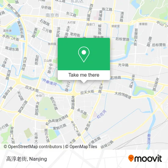 高淳老街 map