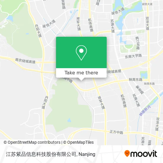 江苏紫品信息科技股份有限公司 map