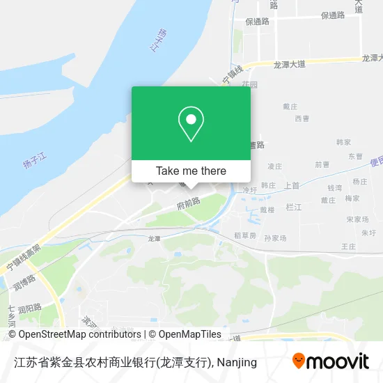 江苏省紫金县农村商业银行(龙潭支行) map