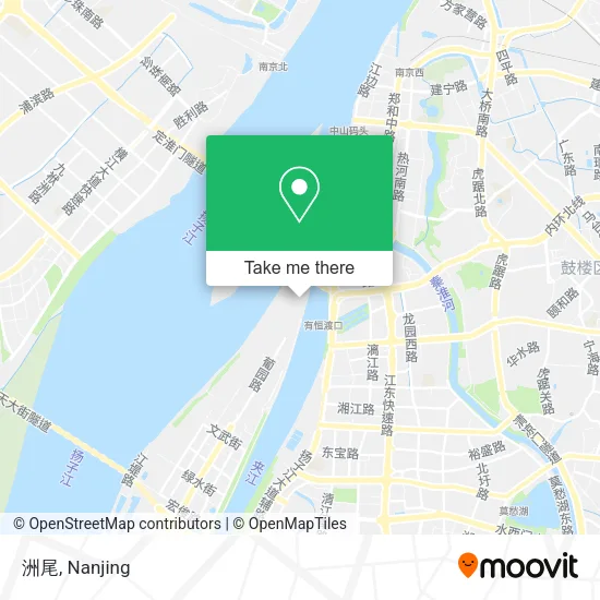 洲尾 map