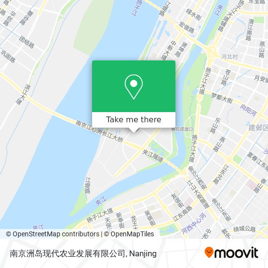 南京洲岛现代农业发展有限公司 map