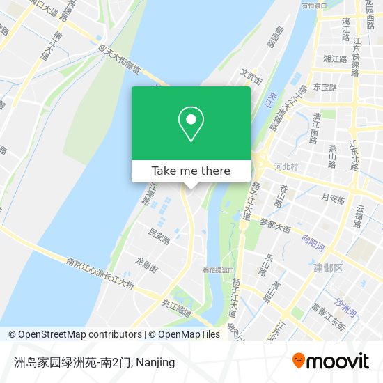 洲岛家园绿洲苑-南2门 map