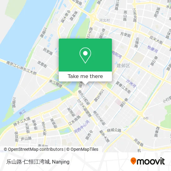 乐山路·仁恒江湾城 map