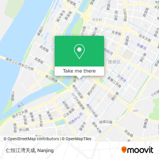 仁恒江湾天成 map
