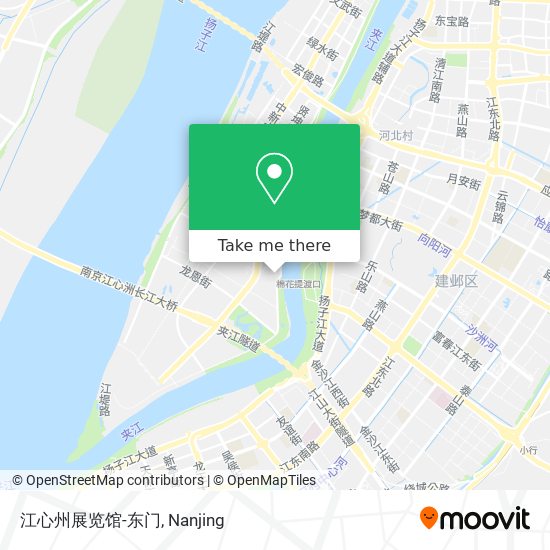 江心州展览馆-东门 map