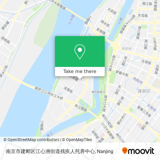 南京市建邺区江心洲街道残疾人托养中心 map