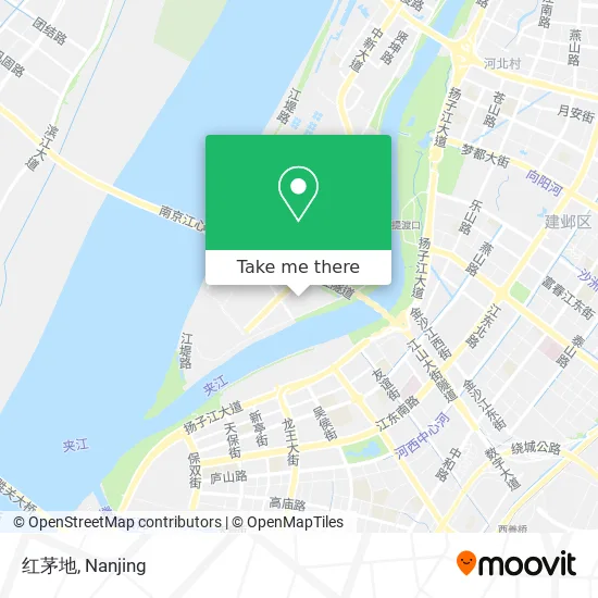 红茅地 map