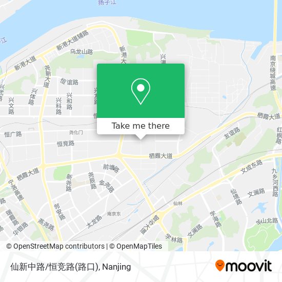 仙新中路/恒竞路(路口) map
