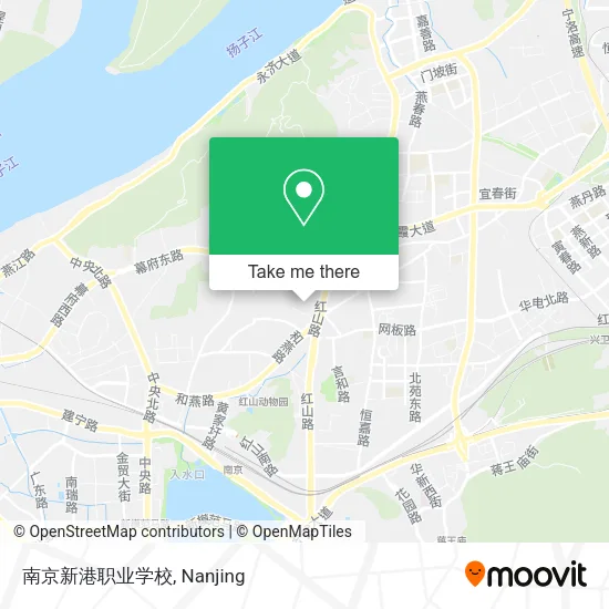 南京新港职业学校 map