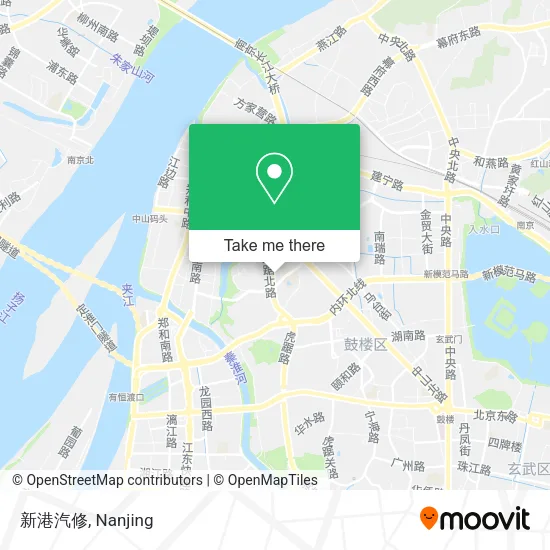新港汽修 map