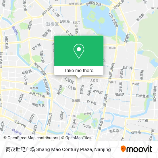 商茂世纪广场 Shang Mao Century Plaza map