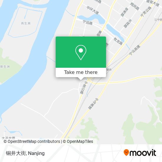 铜井大街 map