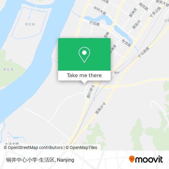 铜井中心小学-生活区 map