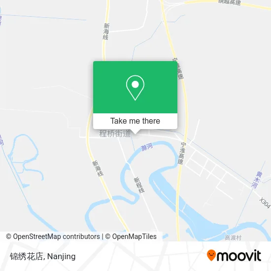 锦绣花店 map