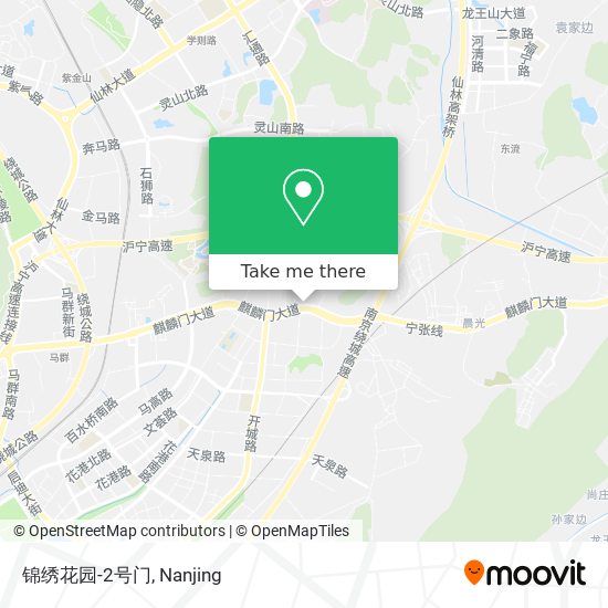 锦绣花园-2号门 map