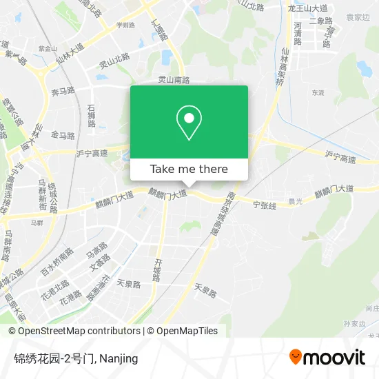 锦绣花园-2号门 map