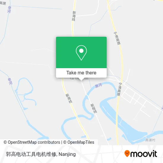 郭高电动工具电机维修 map