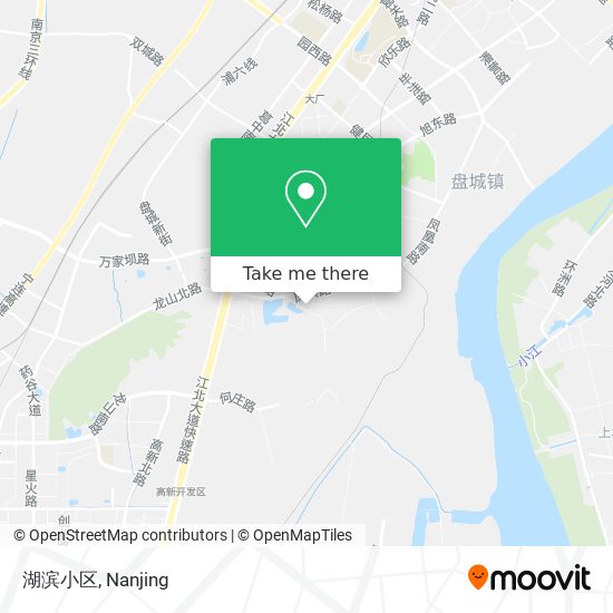 湖滨小区 map
