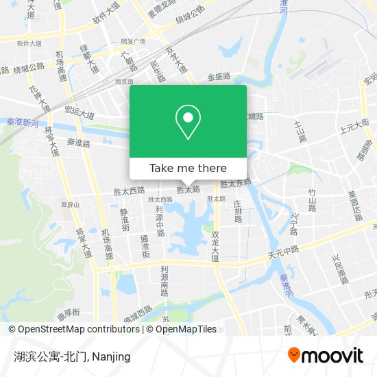湖滨公寓-北门 map