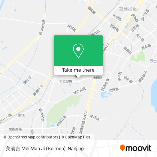 美满吉 Mei Man Ji (Beimen) map