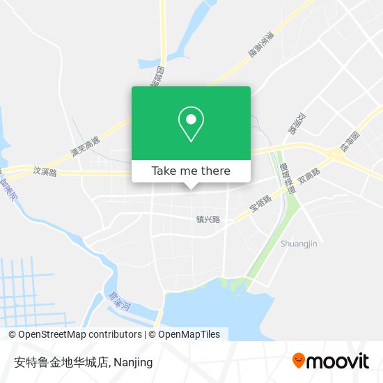 安特鲁金地华城店 map