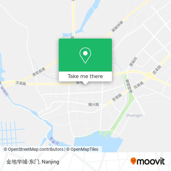 金地华城-东门 map