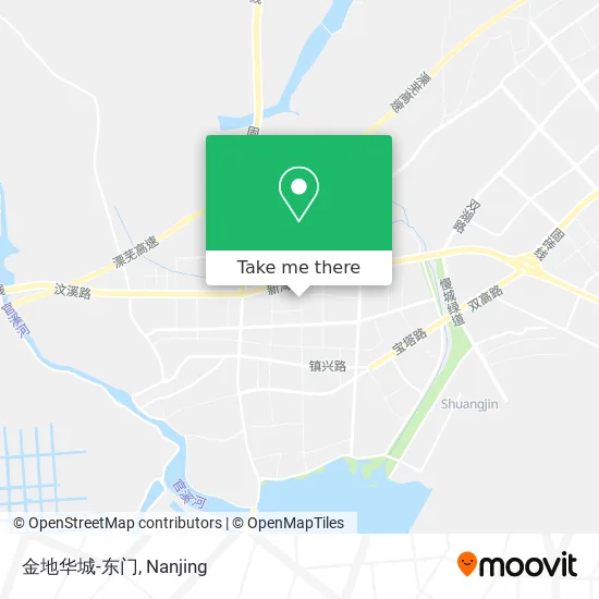 金地华城-东门 map