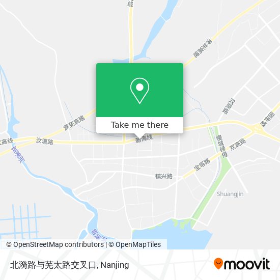 北漪路与芜太路交叉口 map