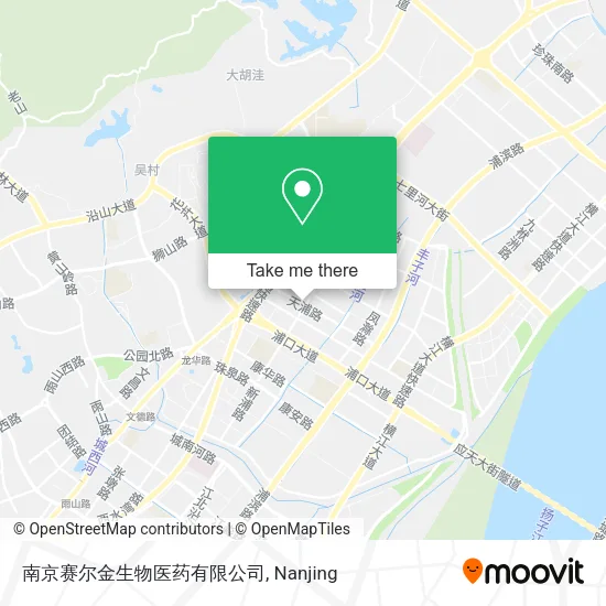 南京赛尔金生物医药有限公司 map
