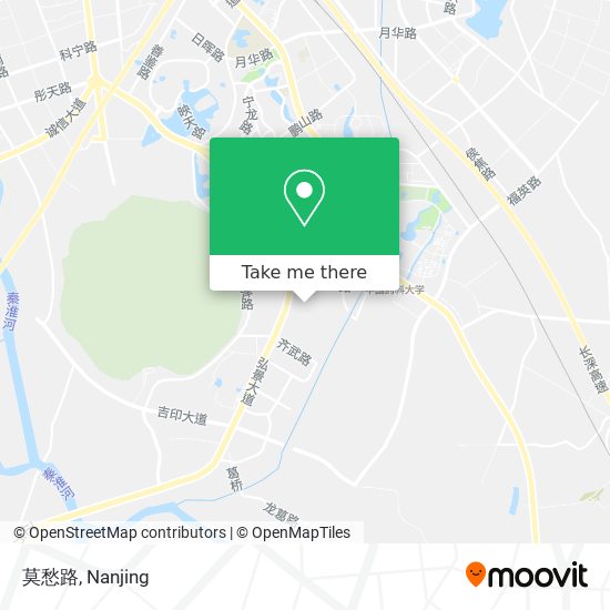 莫愁路 map