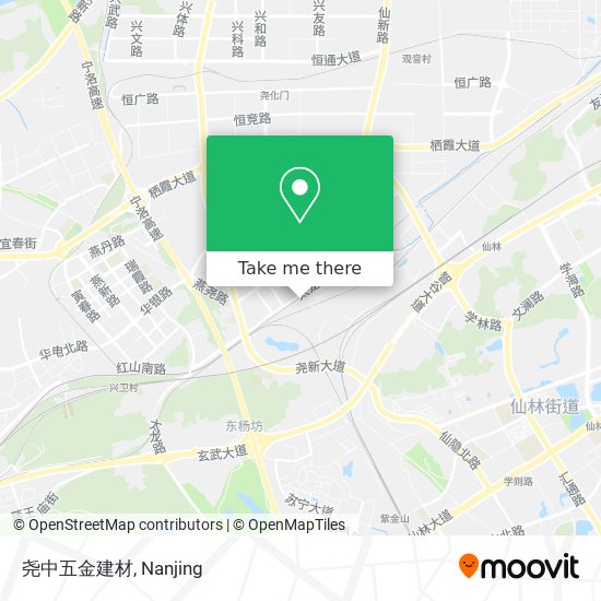 尧中五金建材 map