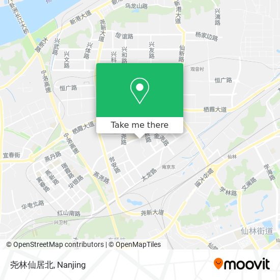 尧林仙居北 map