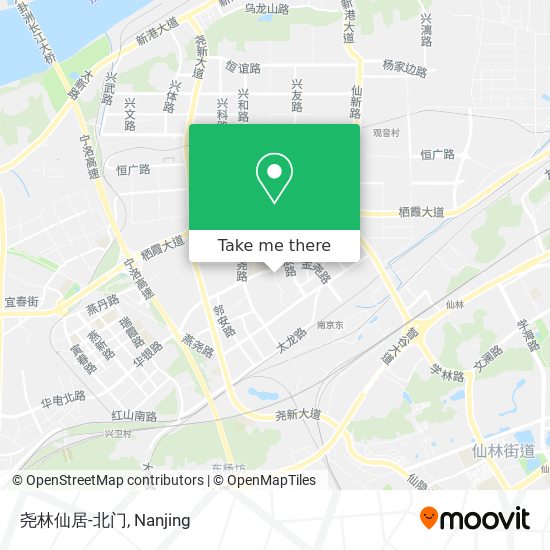 尧林仙居-北门 map