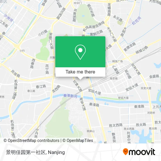 景明佳园第一社区 map