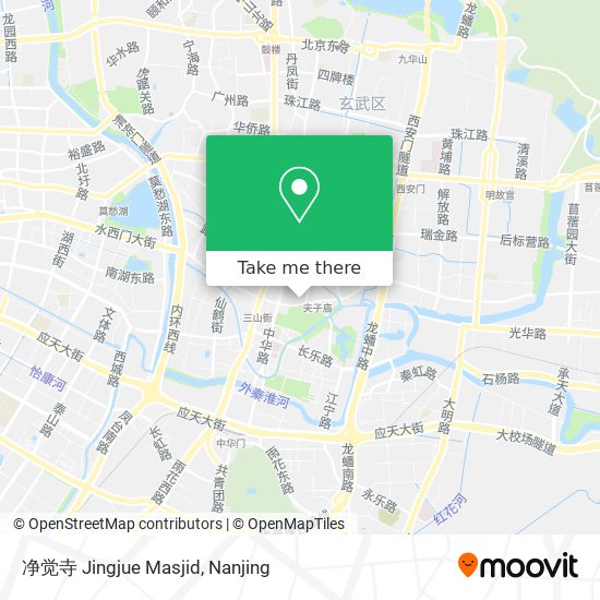 净觉寺 Jingjue Masjid map