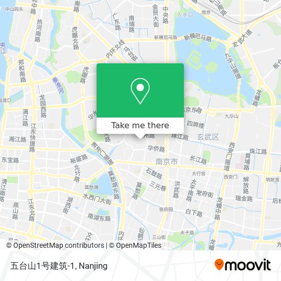 五台山1号建筑-1 map