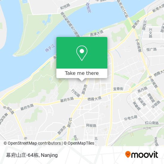 幕府山庄-64栋 map