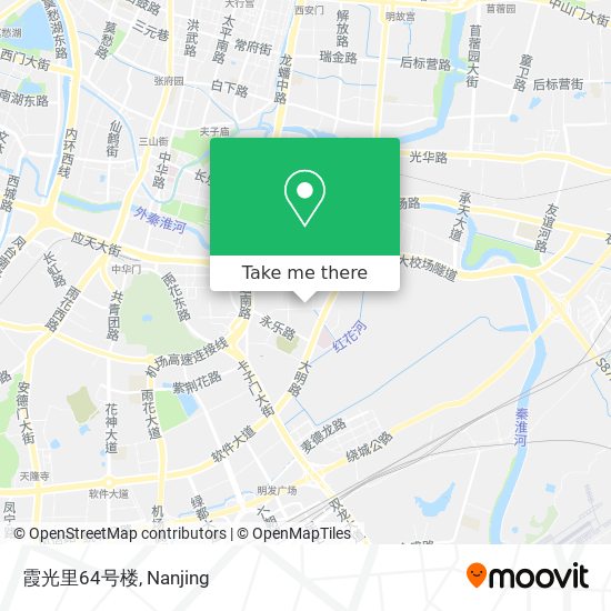 霞光里64号楼 map
