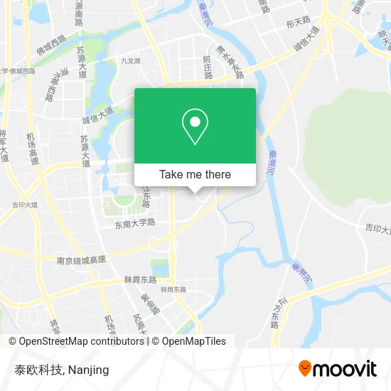 泰欧科技 map