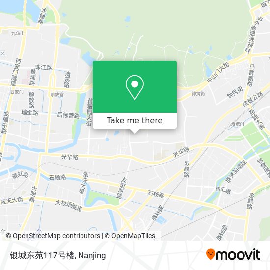 银城东苑117号楼 map