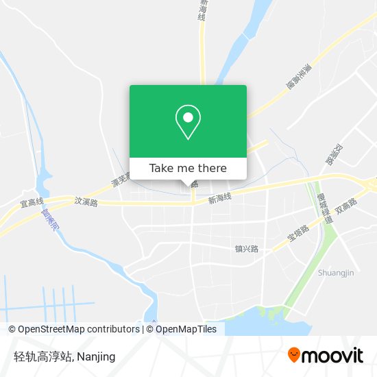 轻轨高淳站 map