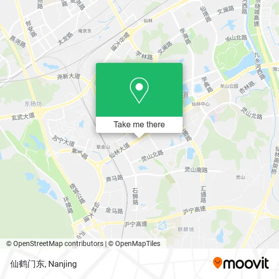 仙鹤门东 map