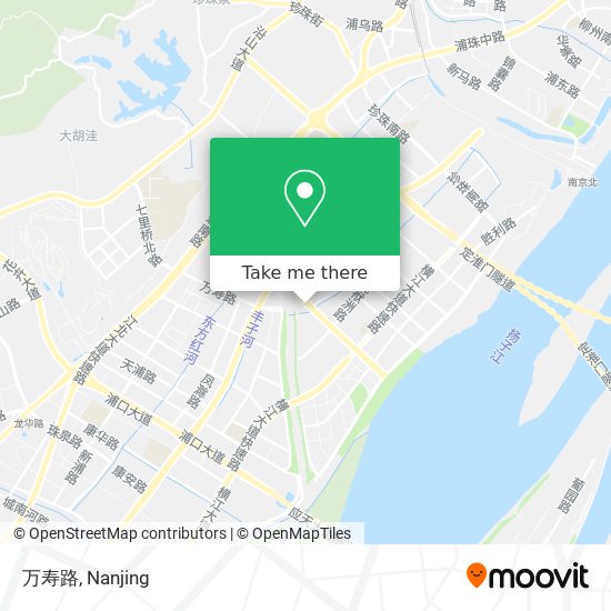 万寿路 map